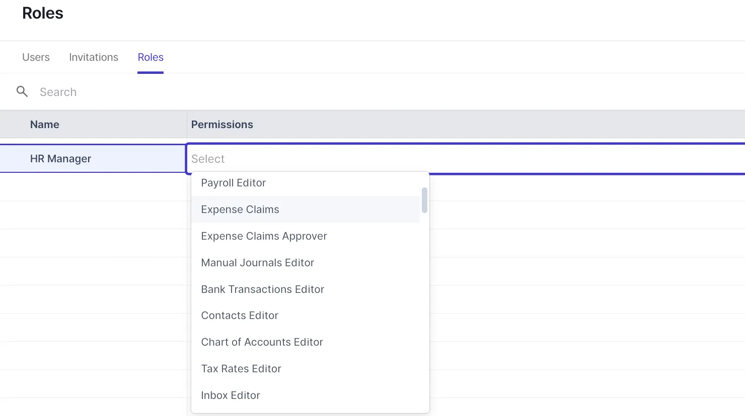 Create Custom Roles in Wafeq